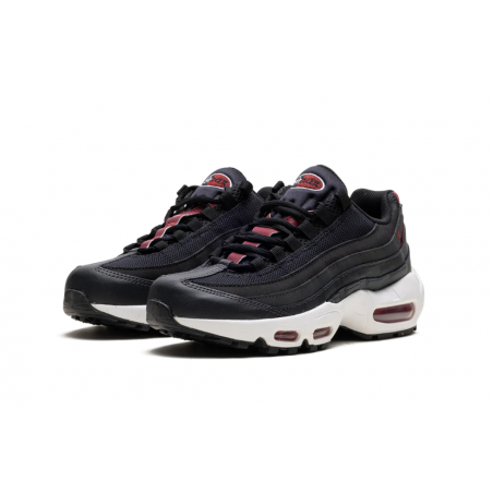 حذاء Nike Air Max 95 Recraft GS "Anthracite Team Red"