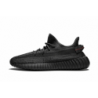 حذاء Yeezy Boost 350 V2 عاكس "أسود ثابت"