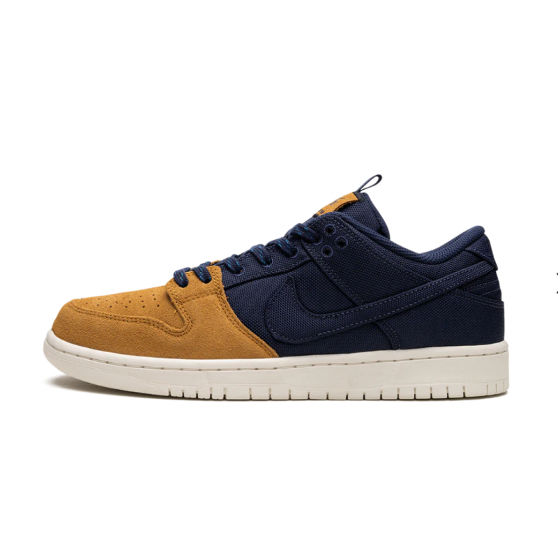 حذاء SB Dunk Low "Midnight Navy/Desert Ochre"