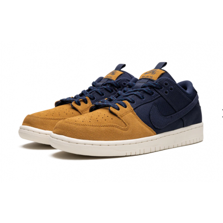 حذاء SB Dunk Low "Midnight Navy/Desert Ochre"