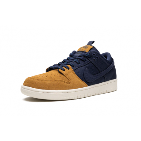 حذاء SB Dunk Low "Midnight Navy/Desert Ochre"