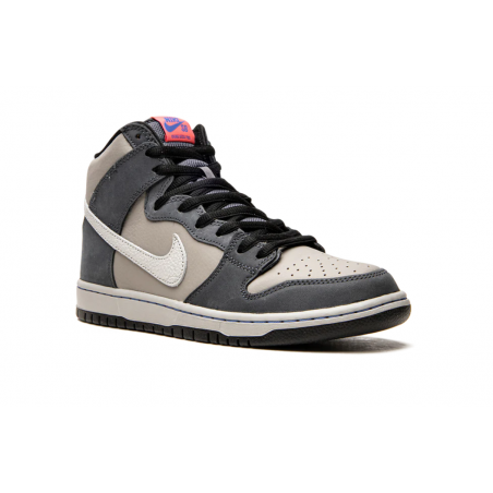 حذاء SB Dunk High Pro "رمادي متوسط"