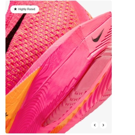 vaporfly 3 رجال سباق الطريق السريع أحذية الوردي